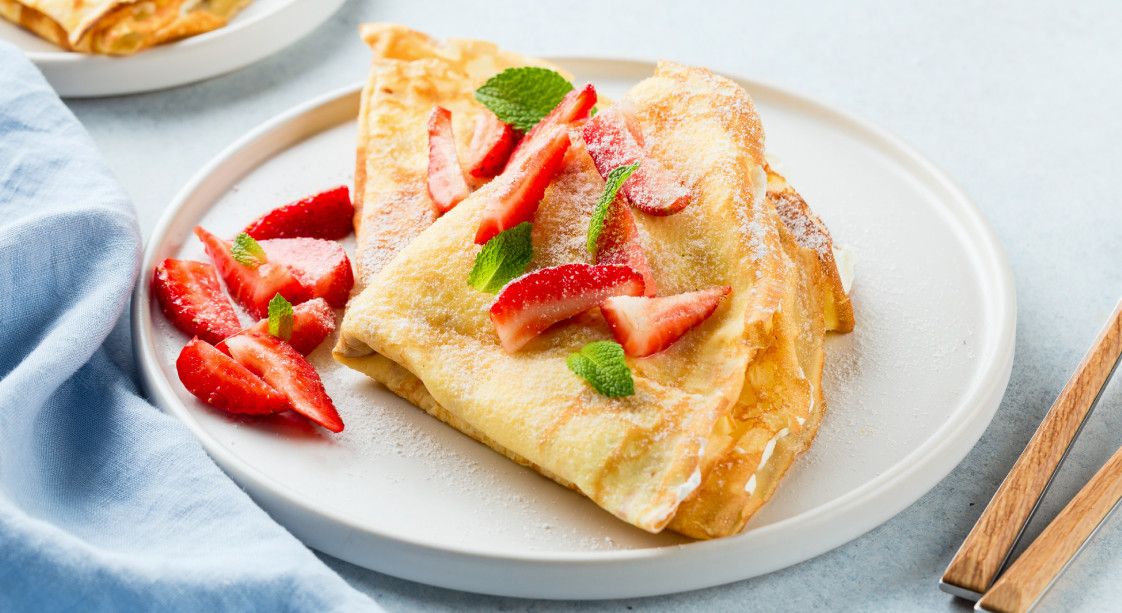 How to make crepes at home with all sort of toppings
