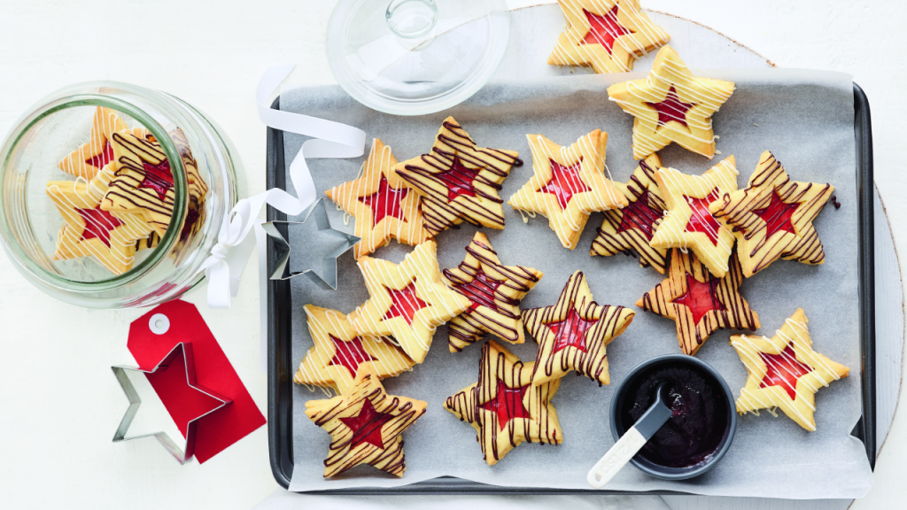 Gifts from the Kitchen shortbread stars