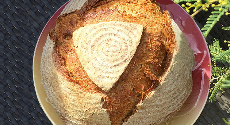 Almond chia spelt express loaf
