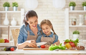 Kids Cooking with Parents