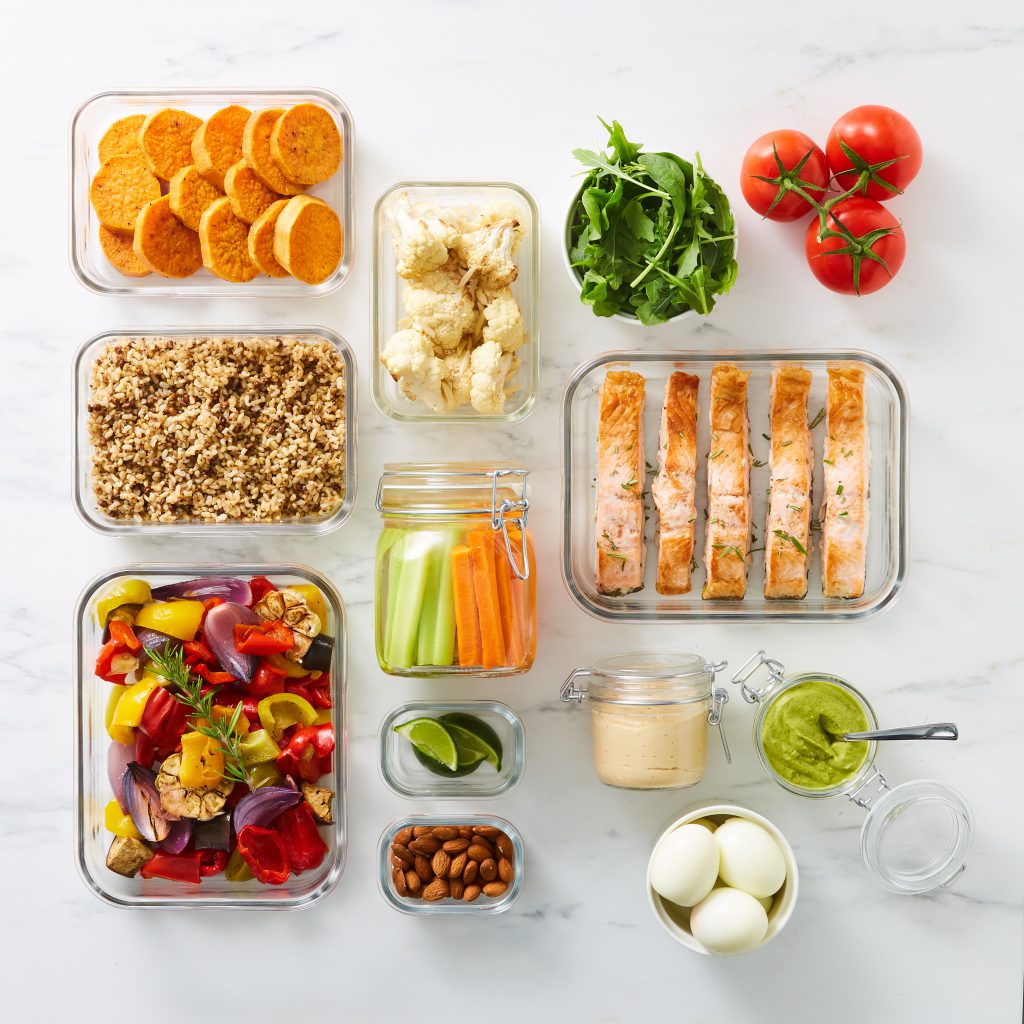 Meal Prep in Glasslock Containers