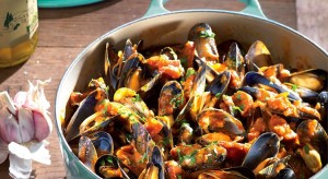 Mussels and Chorizo Stew