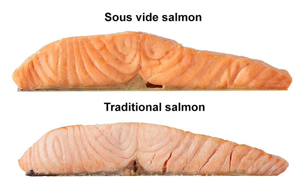 Salmon sous vide vs traditional