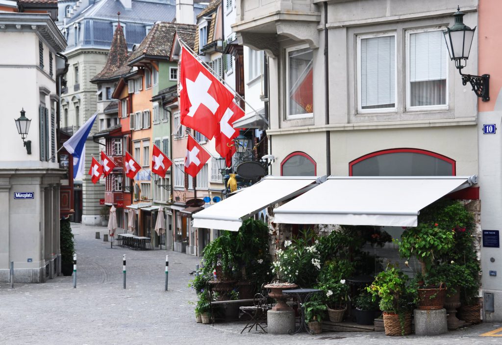 Streets of Zurich, Switzerland
